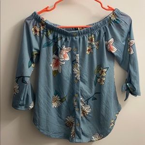 Floral full sleeve blouse